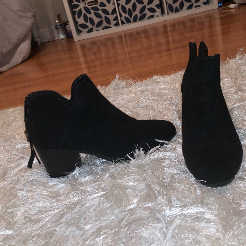 Black booties
